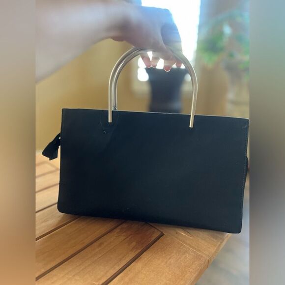 PRADA Tessuto Metal nylon Handle Bag with authenticity cards and paperwork - Picture 3 of 12